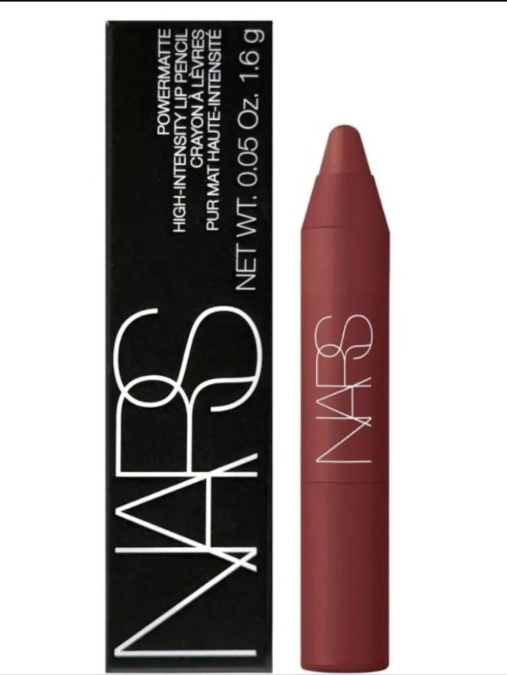 New in Box NARS Powermatte High-Intensity Lip Pencil Mini 1.6g, Shade Cruella